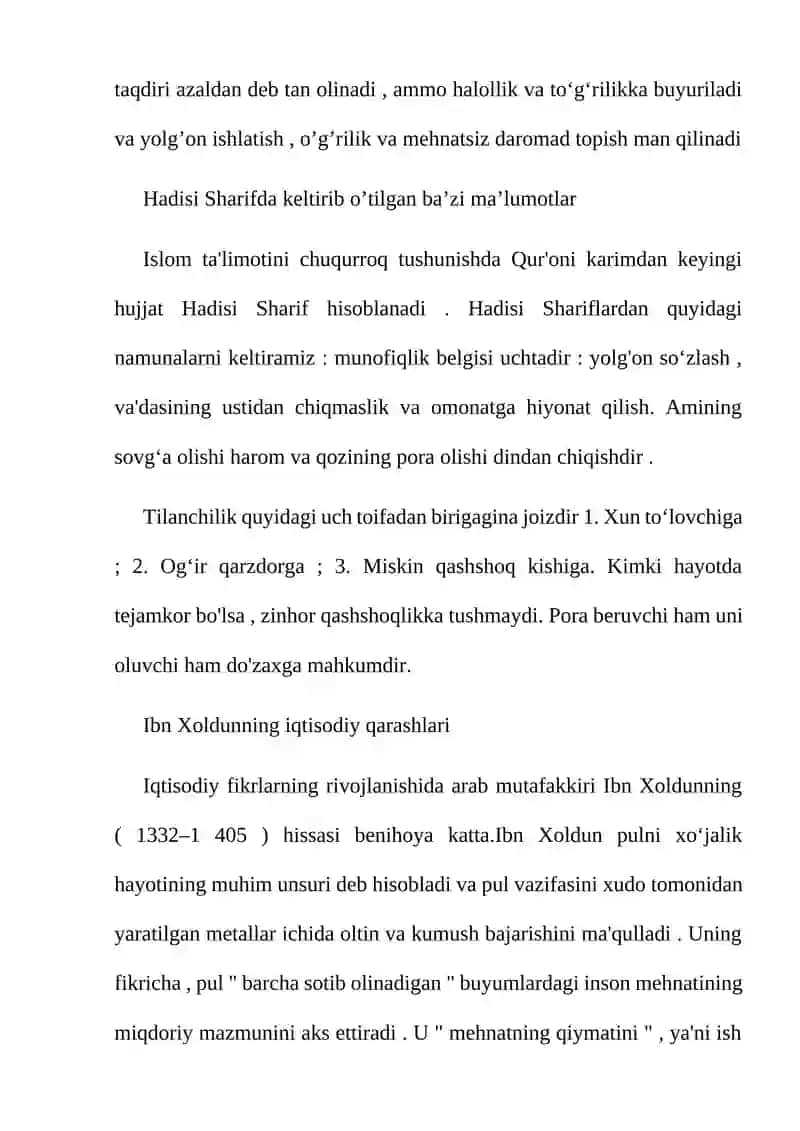 Islomdagi iqtisodiy qarashlar 3