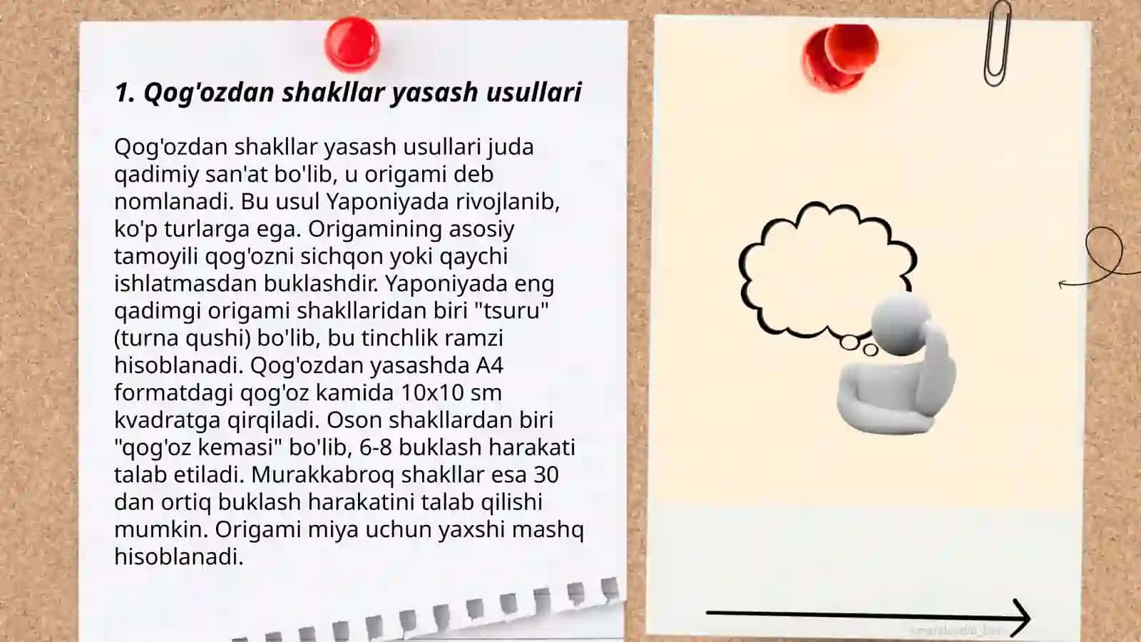 Boshlangʻich sinf texnologiya 4-sinf darslari uchun dars ishlanmalar tayyorlash 3