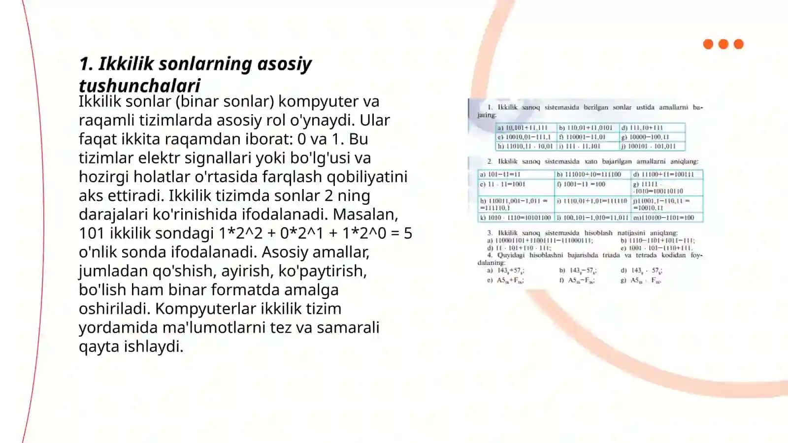 Ikkilik sonlar asosida o‘yin fizikasi va simulyatsiyalarini hisoblash usullari 3