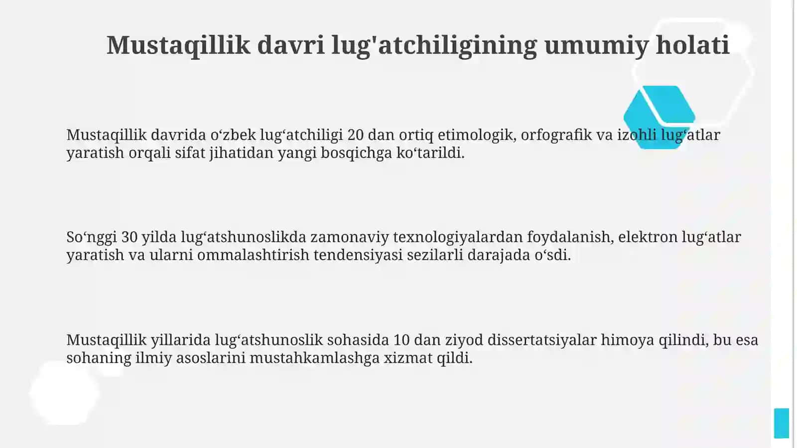 Mustaqillik yillarida etimologik, imlo, izohli lug’atlarning yaratilishi 3