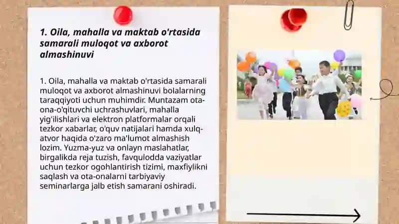 Bola tarbiyasida oila, mahalla va maktab hamkorligi 3