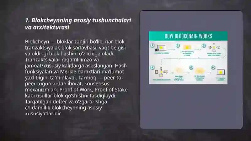 Blokcheyn texnologiyasining ishlash prinsipi va mohiyati 3
