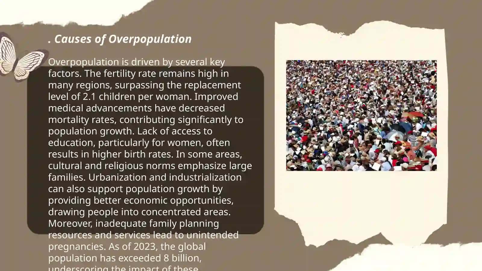 Overpopulation. The human explosion 3
