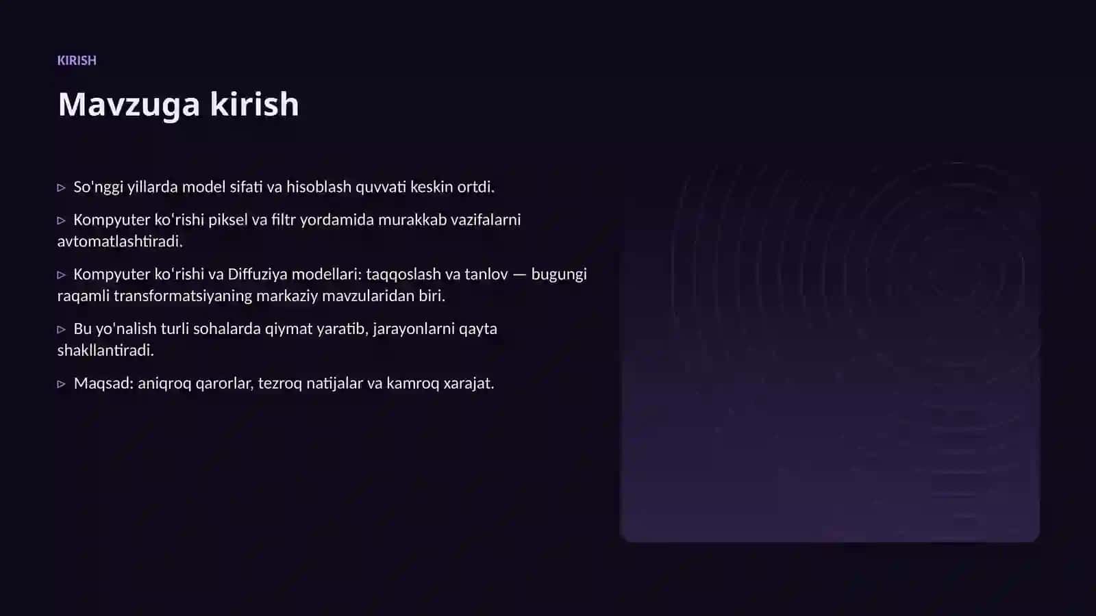 Kompyuter koʻrishi va Diffuziya modellari: taqqoslash va tanlov 3