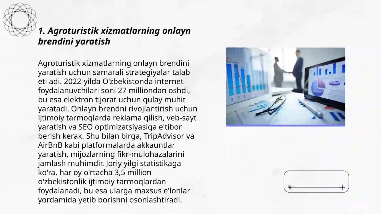 Agroturistik korxona uchun onlayn marketing strategiyasi 3