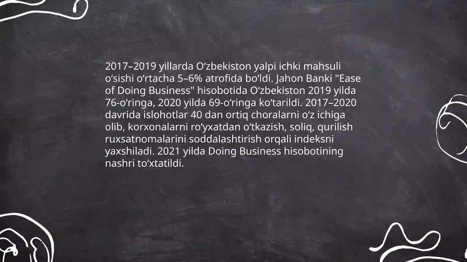Yangi O‘zbekiston ijtimoiy-siyosiy, iqtisodiy va madaniy hayotida roʻy berayotgan oʻzgarishlarning xalqaro reyting va indekslarda aks etishi 3