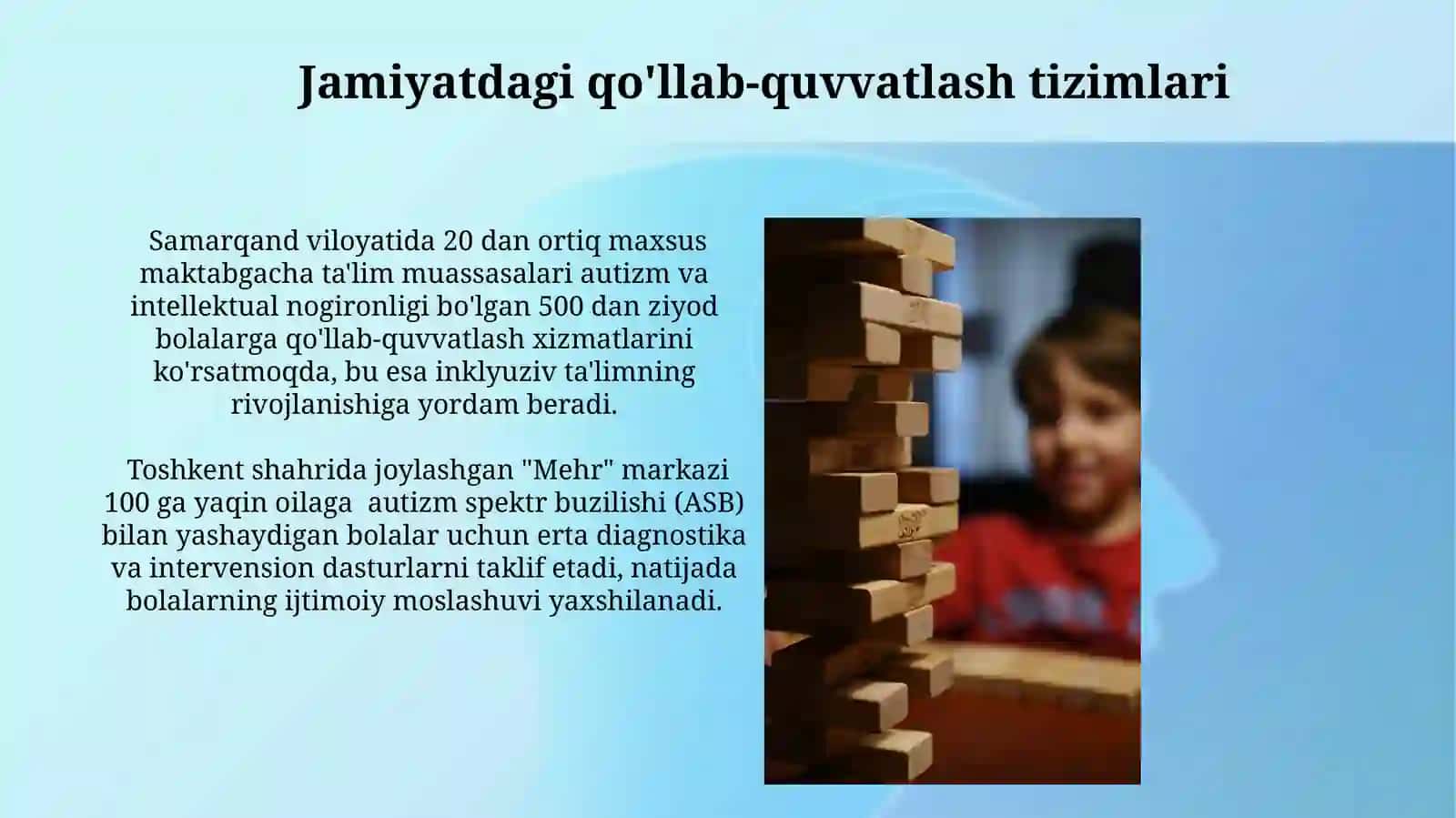 Autizm va intellektual nogironlik 3