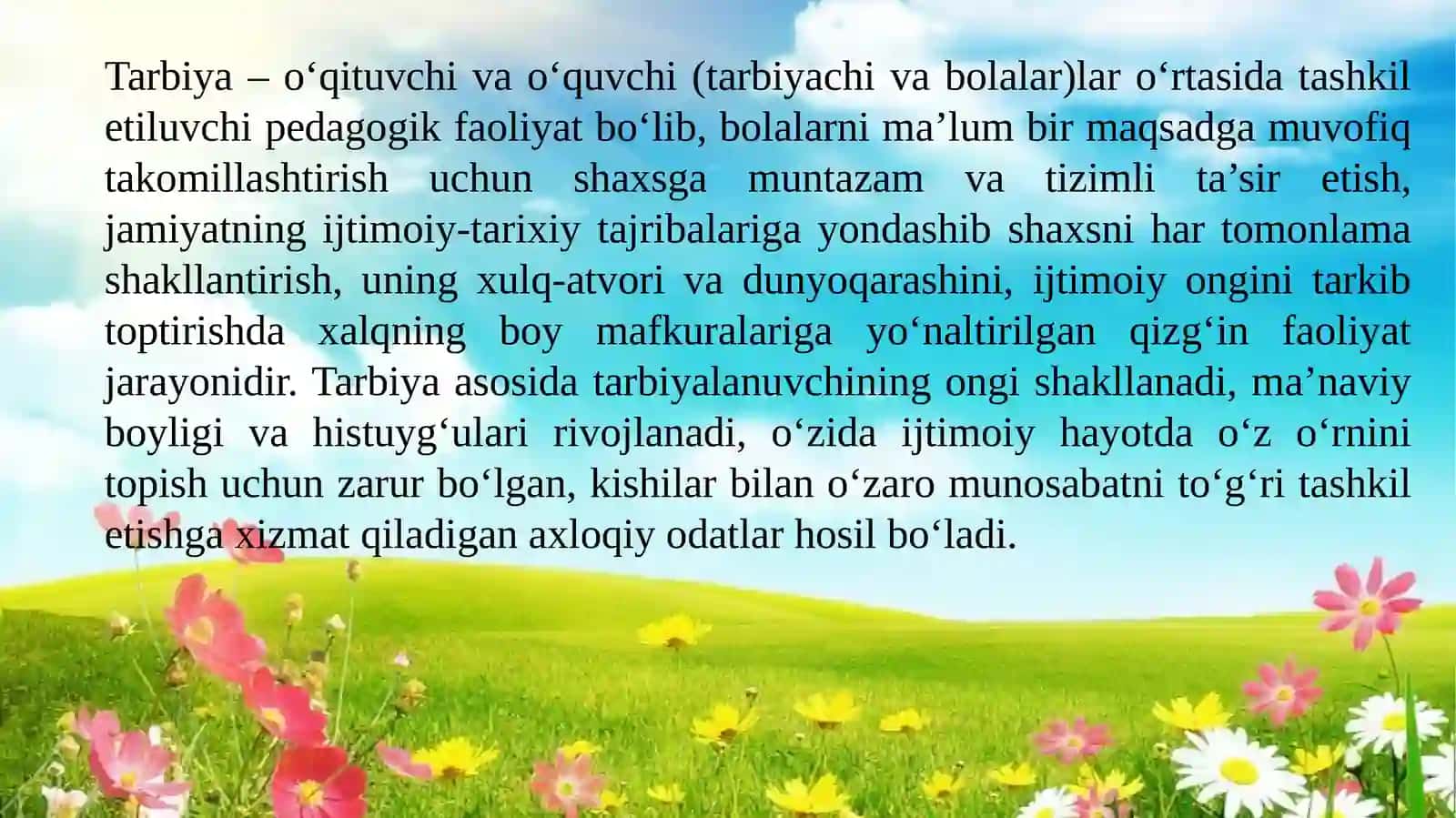 TARBIYA TURLARI VA ULARNING SHAXS KAMOLOTIGA TA'SIRI 3