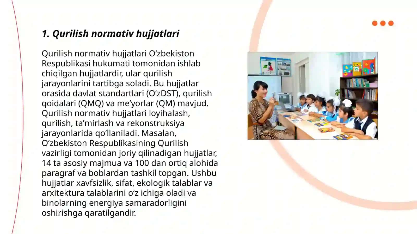 Qurilish normativ hujjatlari 3