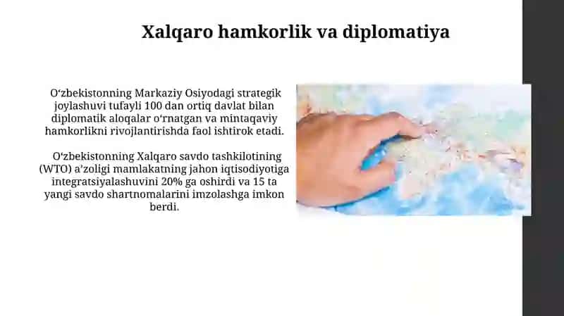 Oʻzbekistoning giosiyosiy salohiyati va imkoniyatlari 3