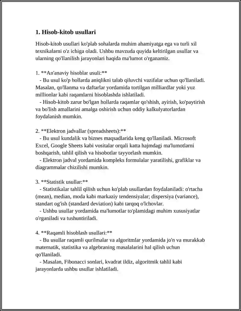 MODDIY HARAJATLAR HISOBI 3