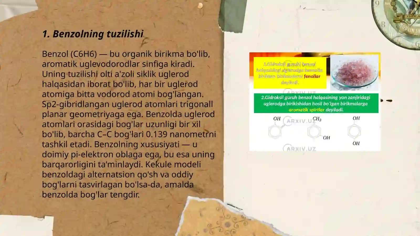 Benzolning tuzilishi 3