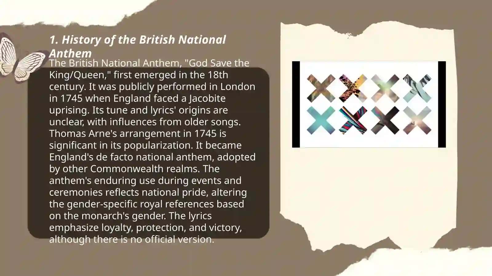 Anthem,emblem and flag of the UK 3