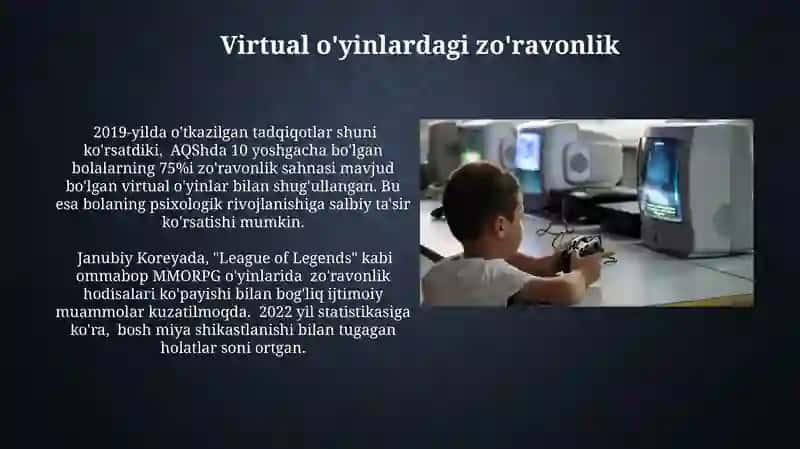 Virtual O'yinlarning Murakkab Tomonlari 3