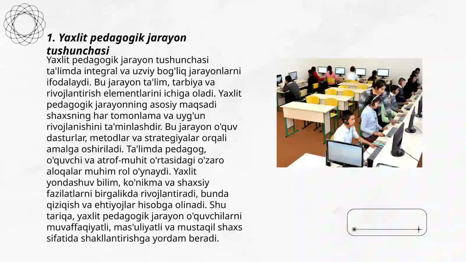 Yaxlit pedogogik jarayon va uning etaplari 3