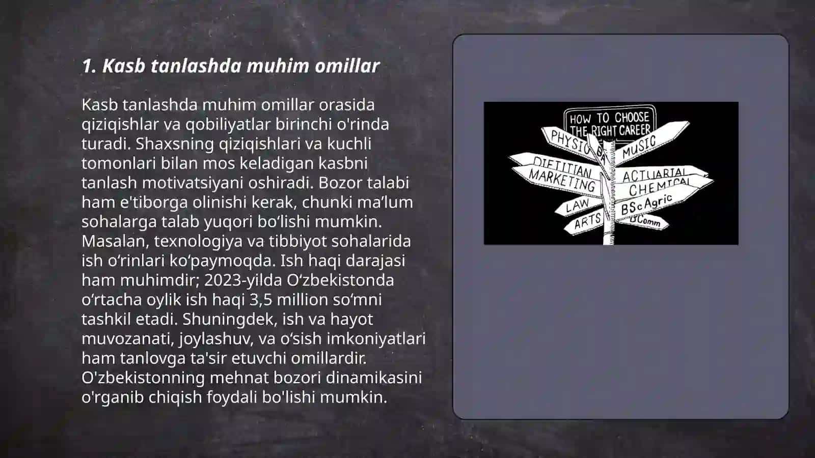 Kasb tanlashda muhim omillar 3