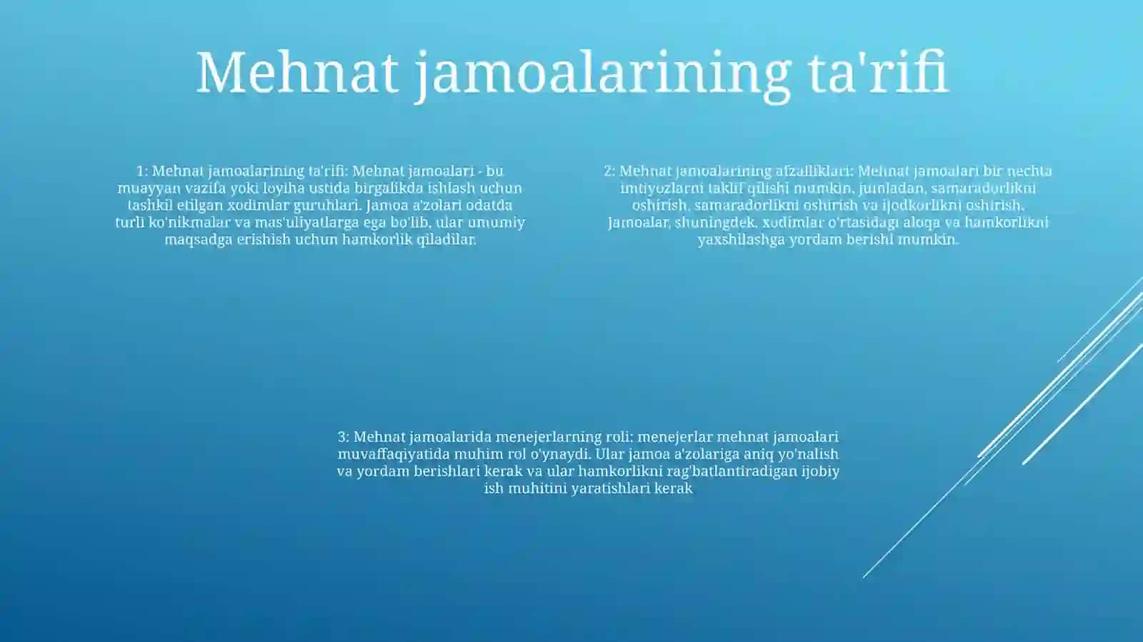 Mehnat Jamoalarida Menejerlar Faoliyatini Tashkil Etish 3