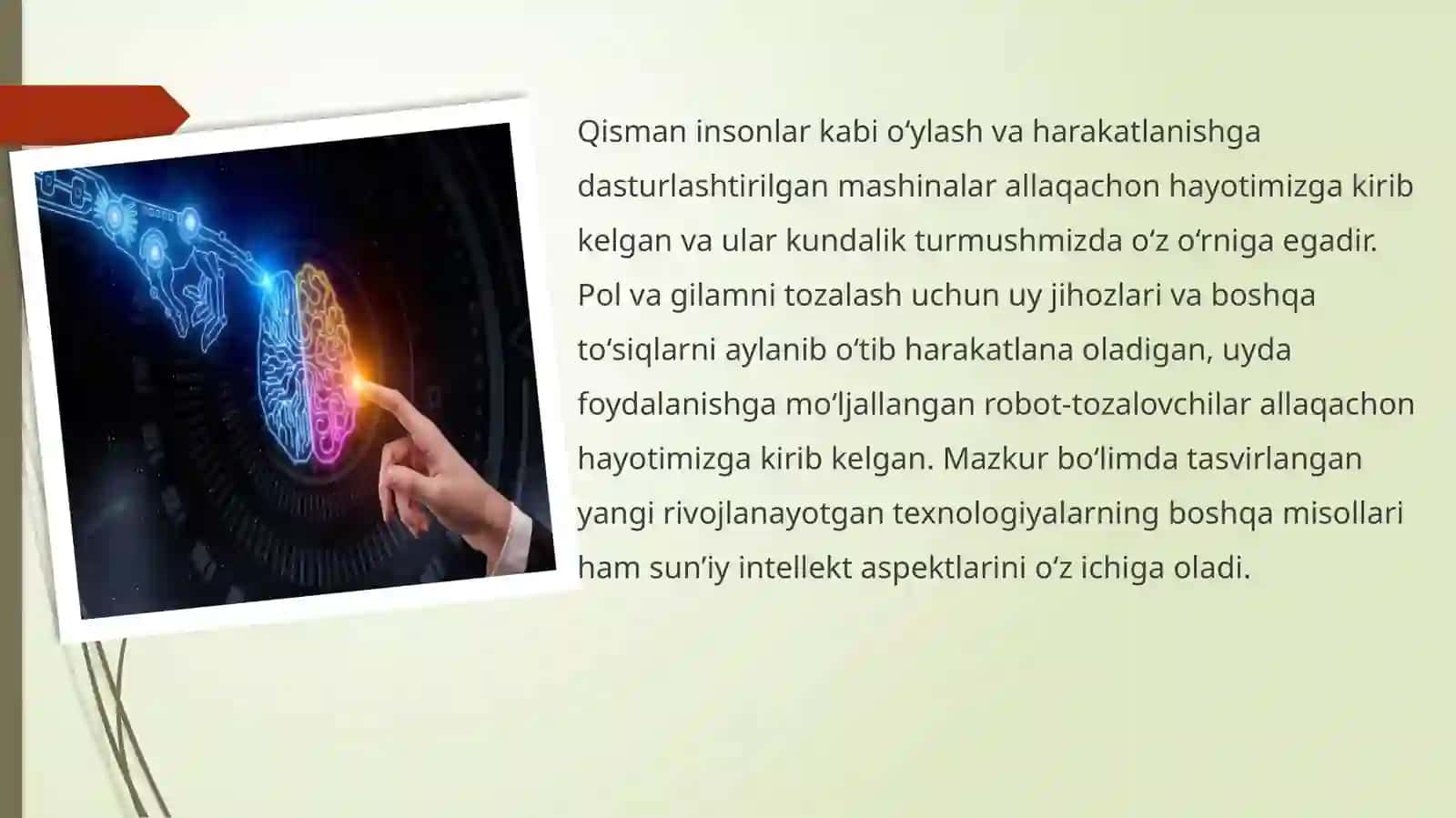 YANGI TEXNOLOGIYALARNINGTAʼSIRI 3