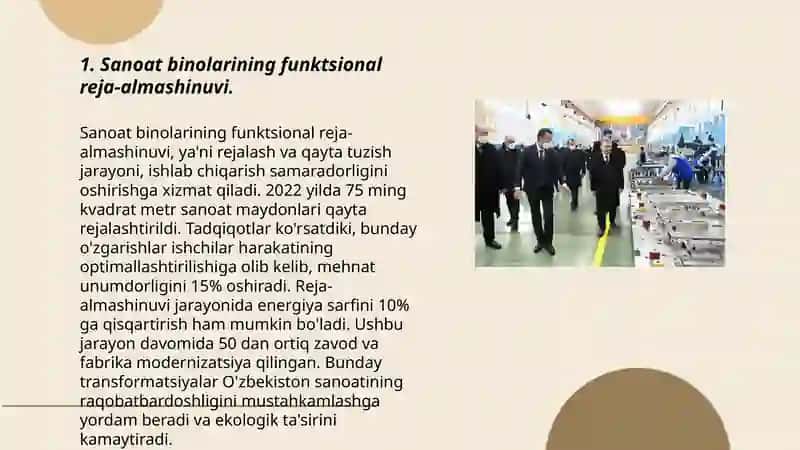 Sanoat va fuqaro binolarining hajmiy-rejaviy yechimlari tahlili 3