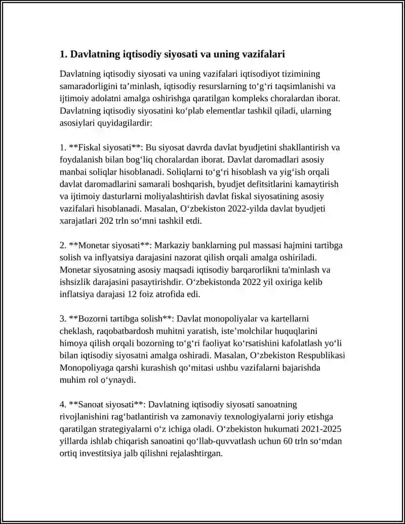 DAVLATNING IQTISODIY ROLI 3