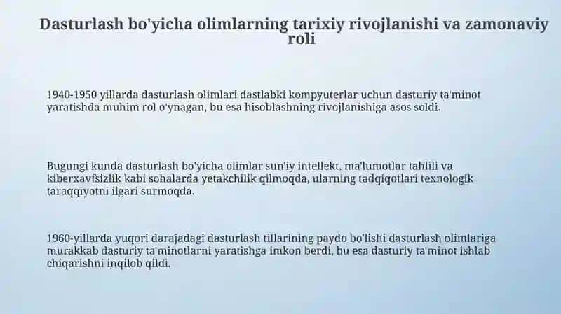 Dasturiy injiniring 3