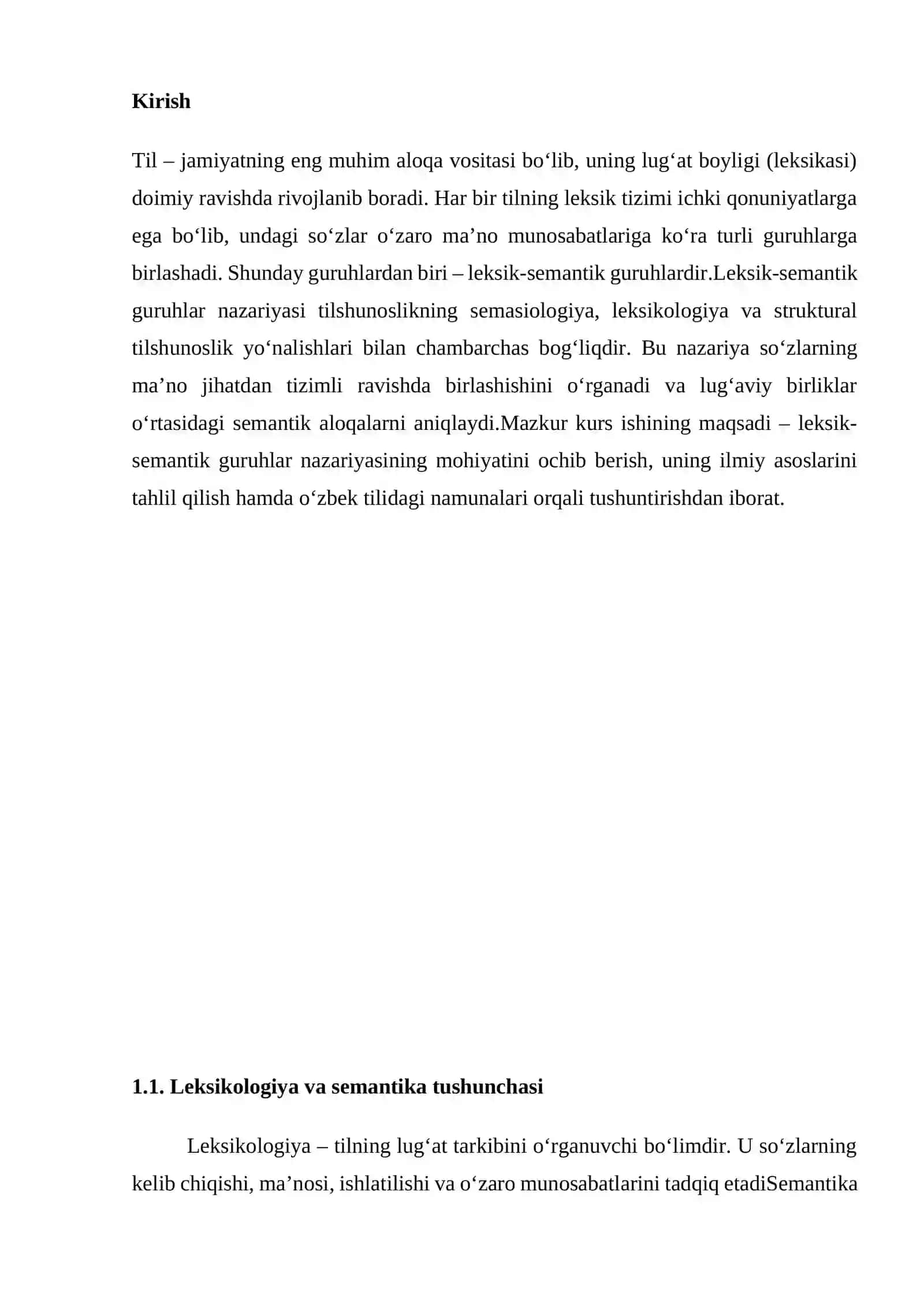 Leksik tizim va semantik munosabatlar 3