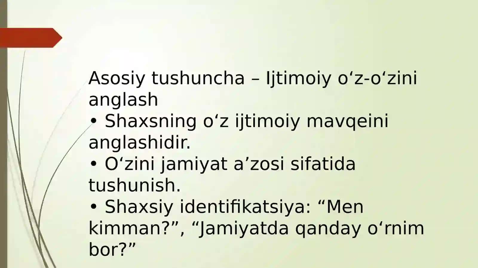 Yoshlarni ijtimoiy o‘z-o‘zini anglashga tayyorligini shakllantirish 3