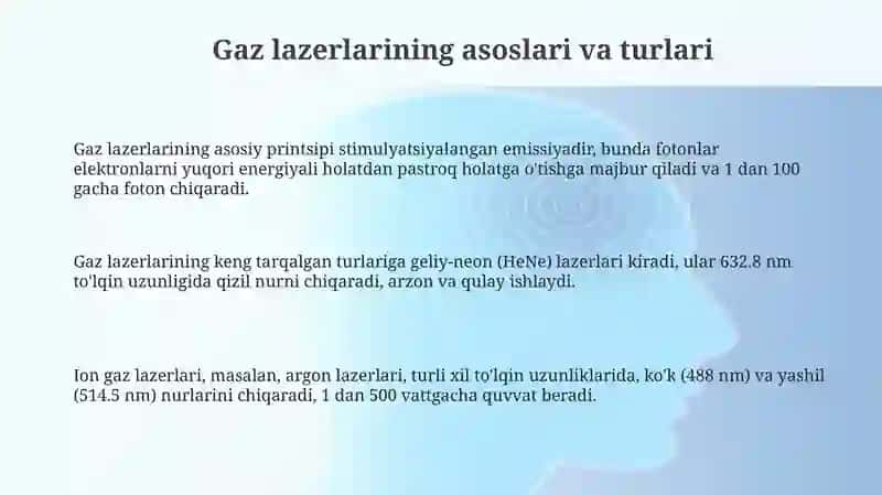 Gaz lazerlar 3