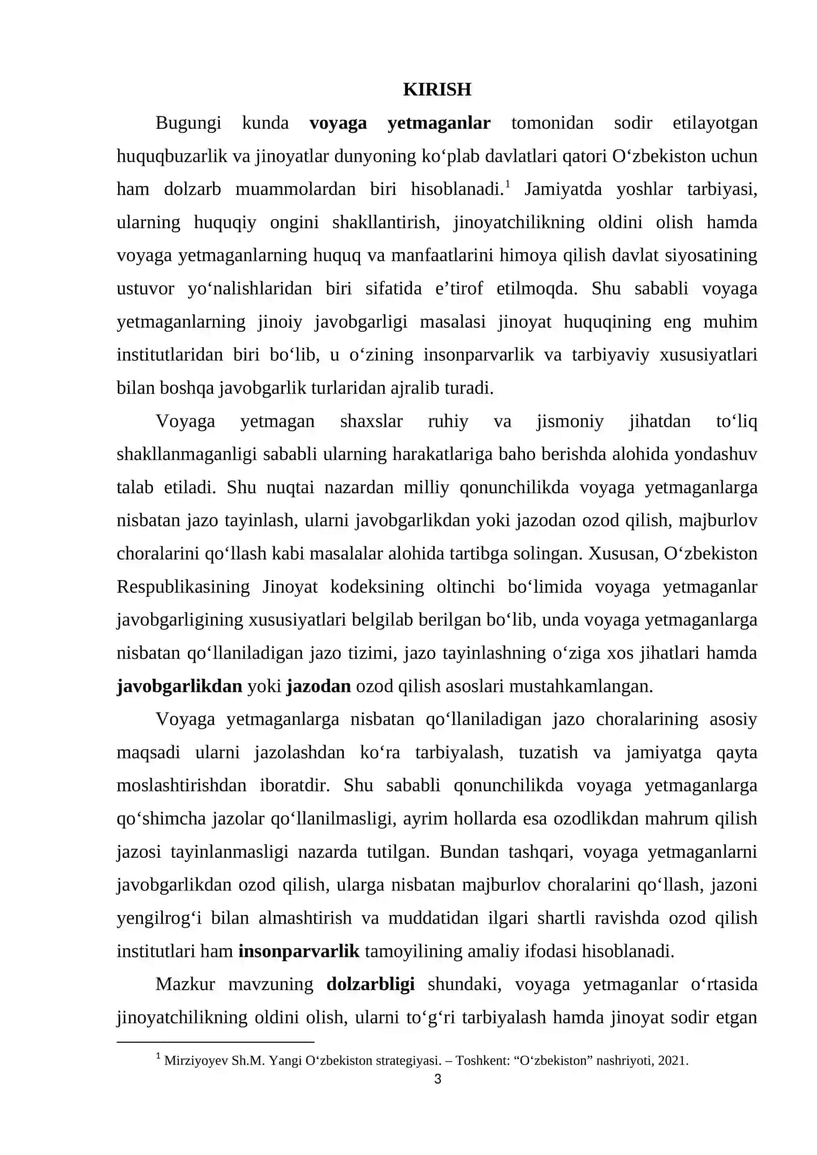 Voyaga yetmaganlar jinoiy javobgarligi 3