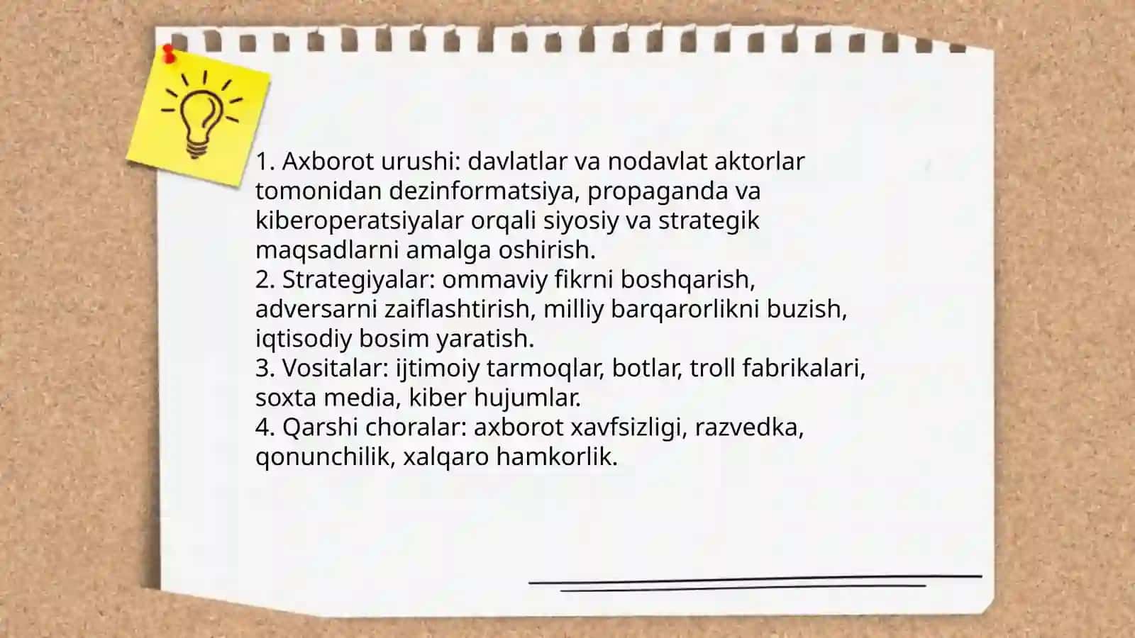 Axborotning buzilishi va geosiyosiy jarayonlar 3