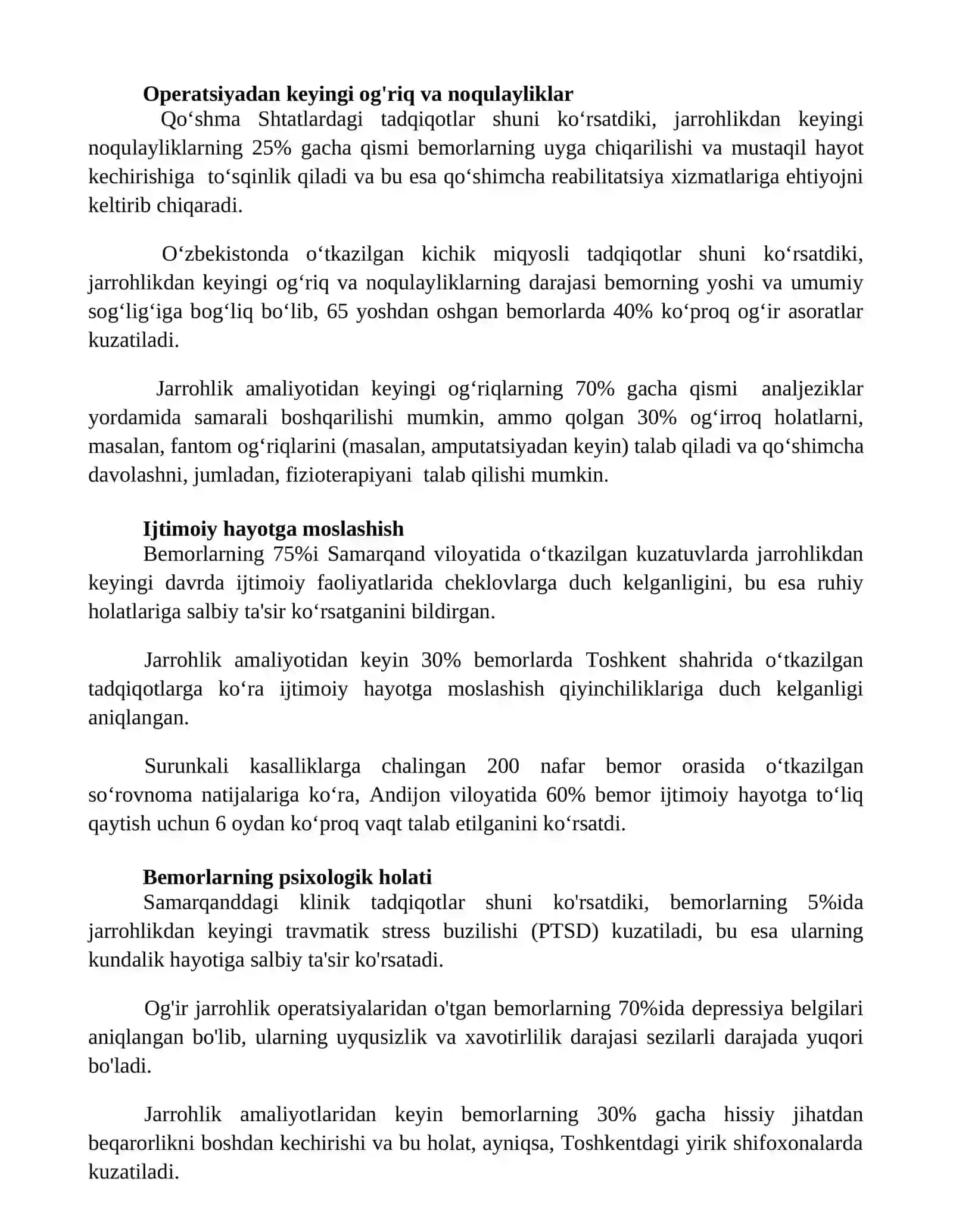 Jarrohlik operatsiyalari va ularning bemor ruhiyatiga taʼsiri 3