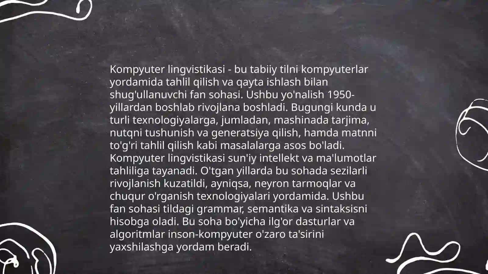 Kompyuter lingvistikasi va kommunikativ lingvistika 3