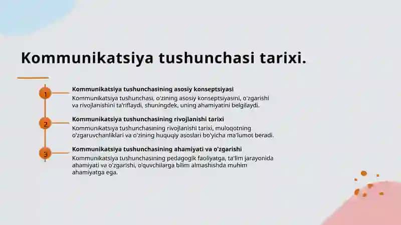 Kommunikatsiya tushunchasi 3
