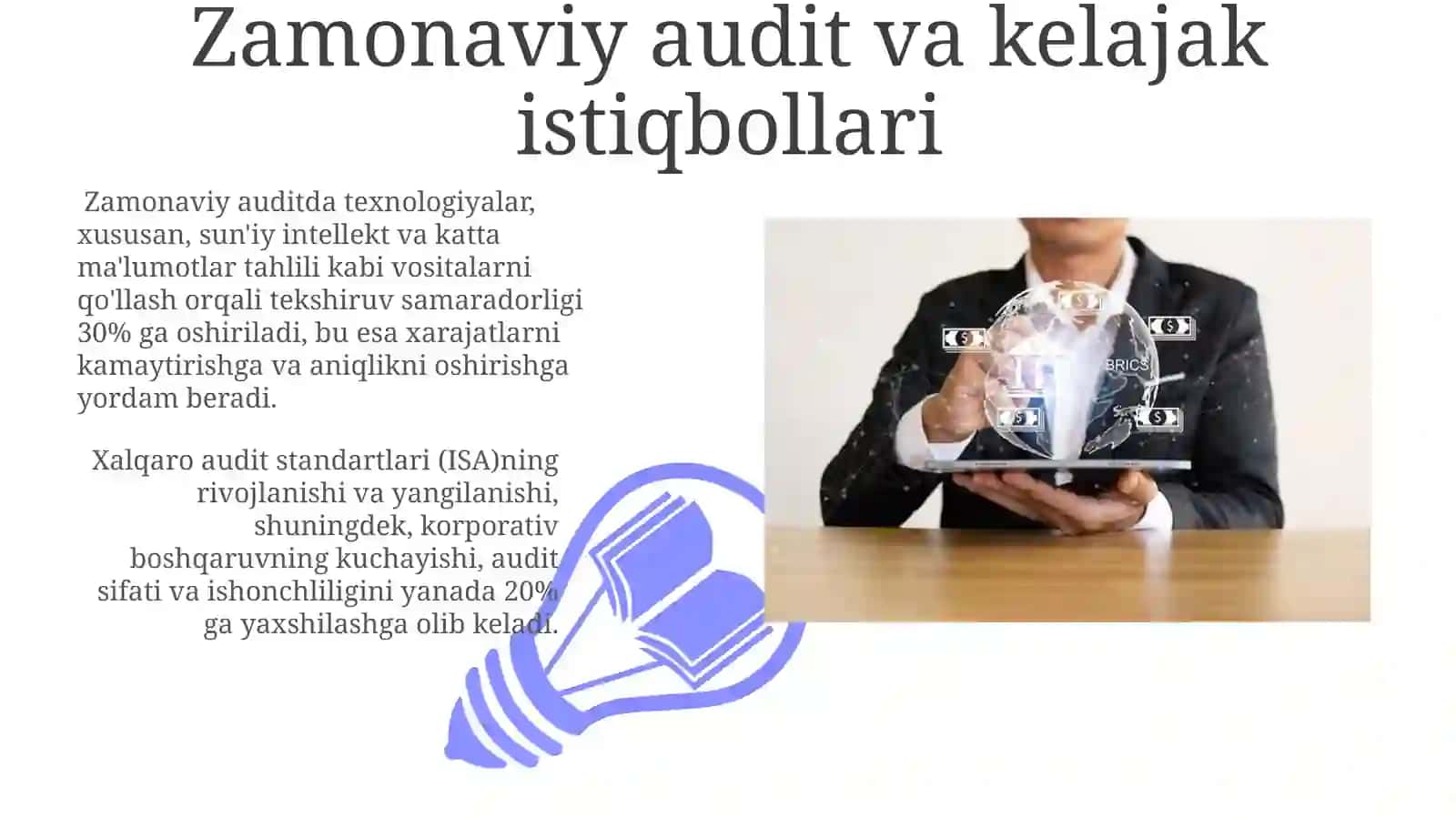Jahon amaliyotida auditning rivojlanish bosqichlari 3