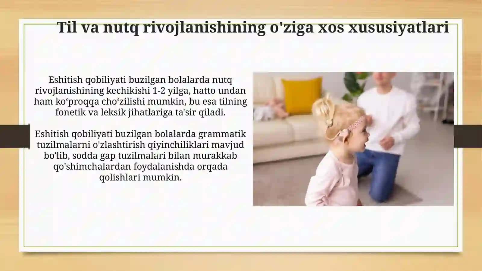 Til va nutq rivojlanishining o'ziga xos xususiyatlari 3