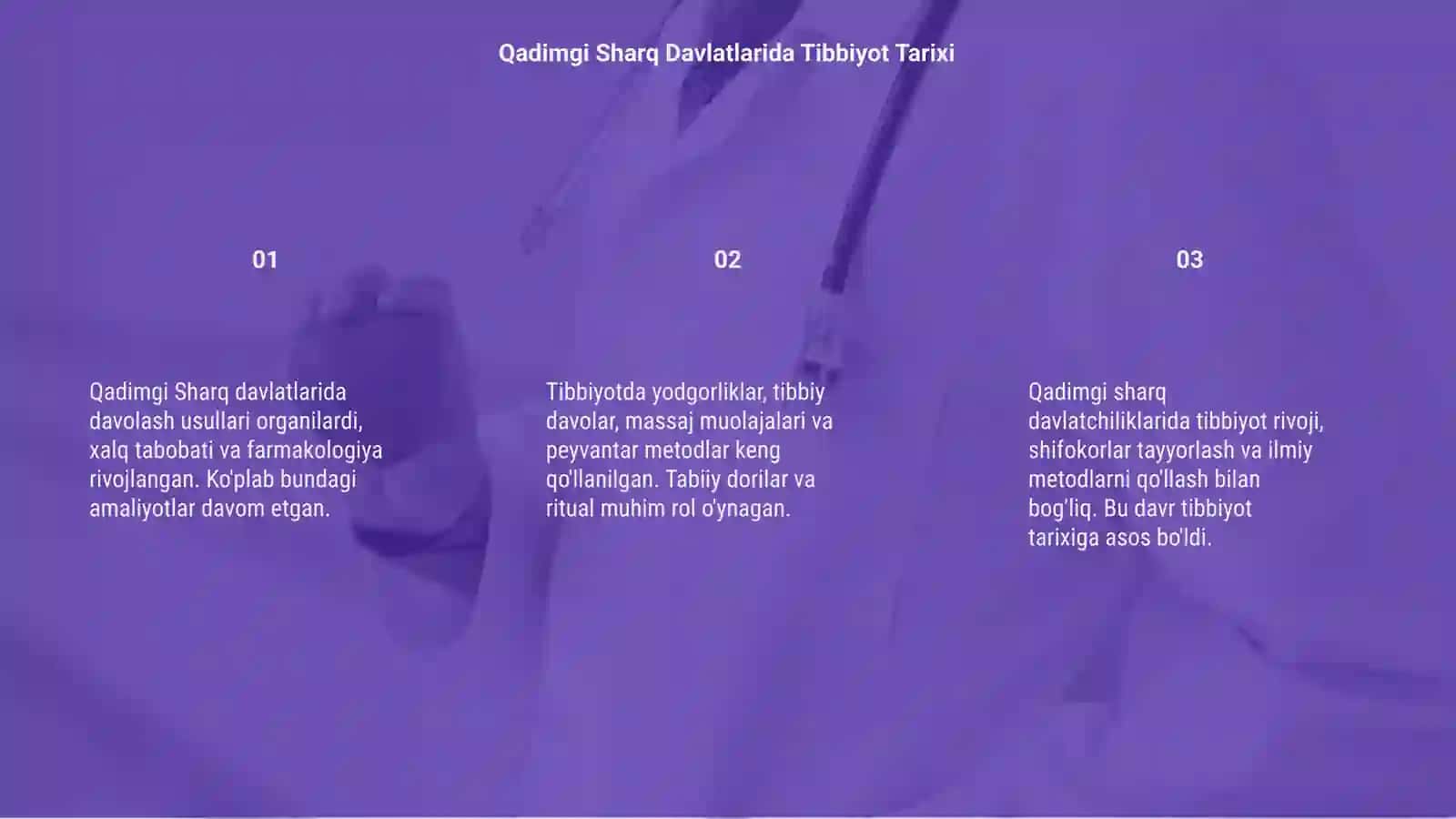 Qadimgi Sharq Davlatlarida Davolash Usullari 3