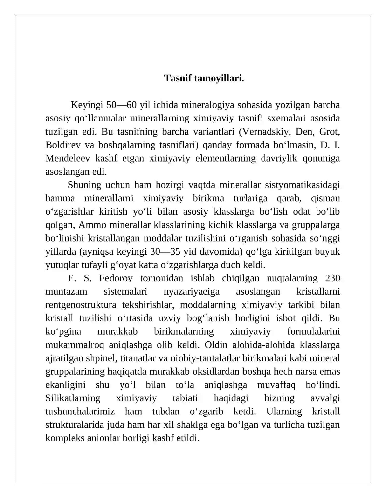 Minerallar tasnifi 3