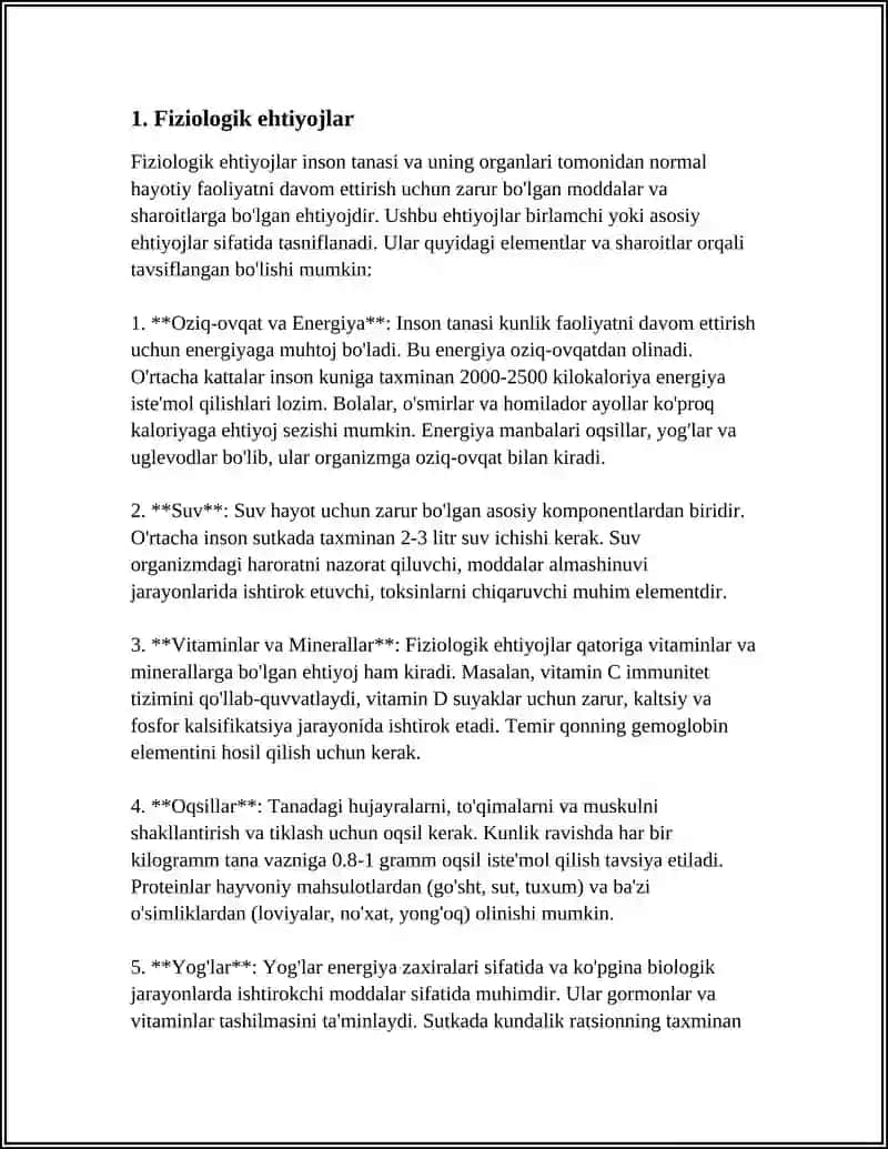 EHTIYOJNING BESH TURI(ABRAAM MASLOUGA TAYANGANDA) 3