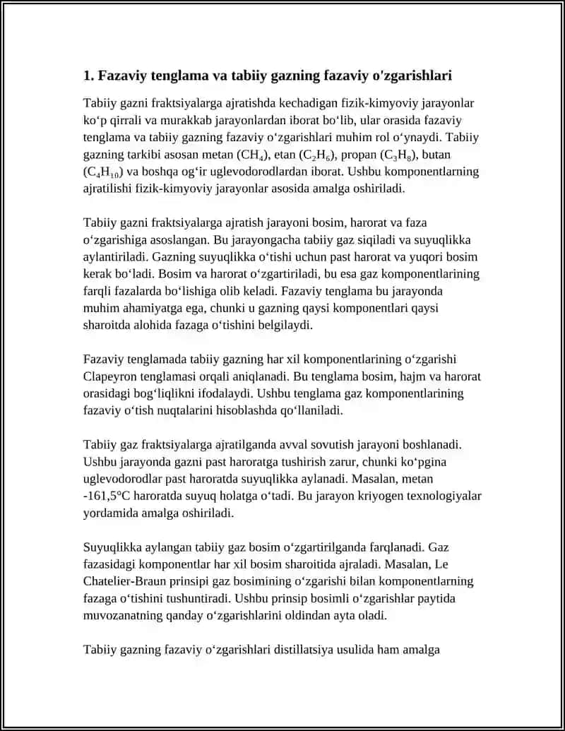 TABIIY GAZNI FRAKTSIYALARGA AJRATISHDA KECHADIGAN FIZIK-KIMYOVIY JARAYONLAR 3