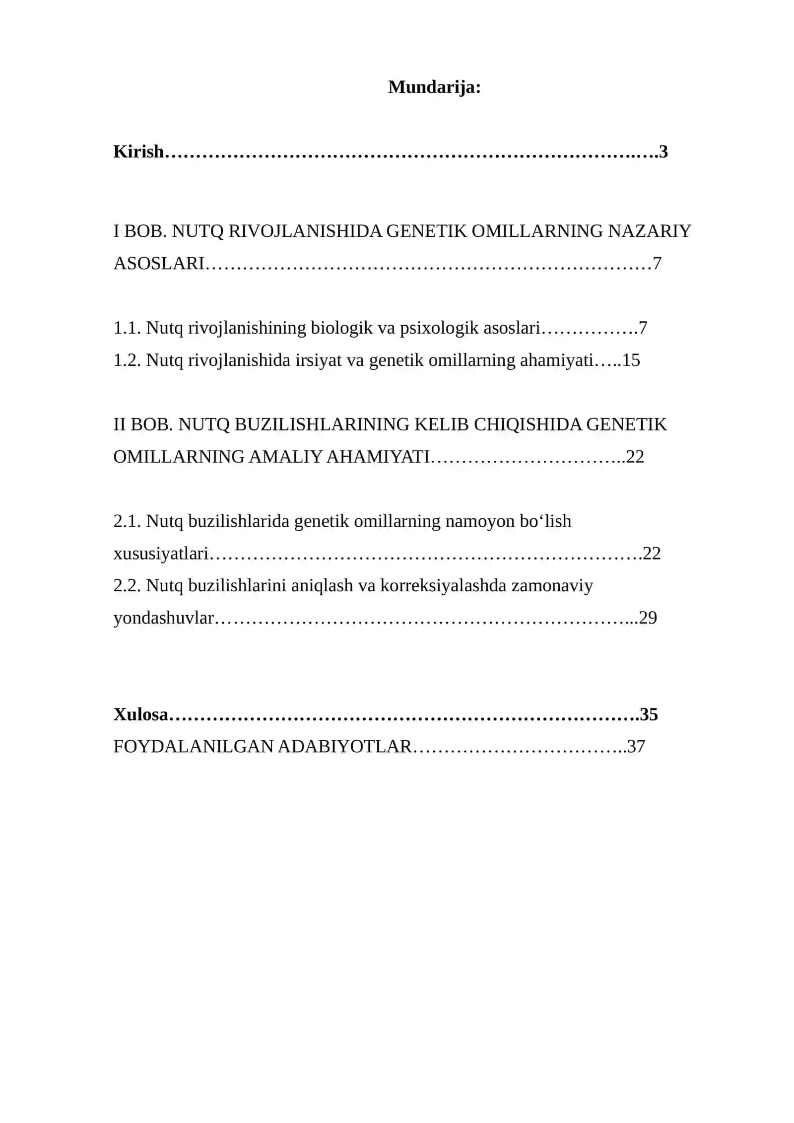 Nutqning rivojlanishida genetik omillar 3