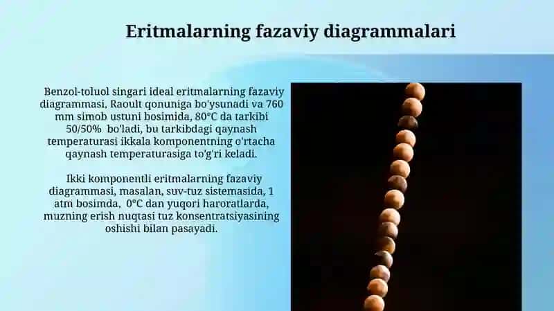 Eritmalarning fazaviy diagrammalari 3