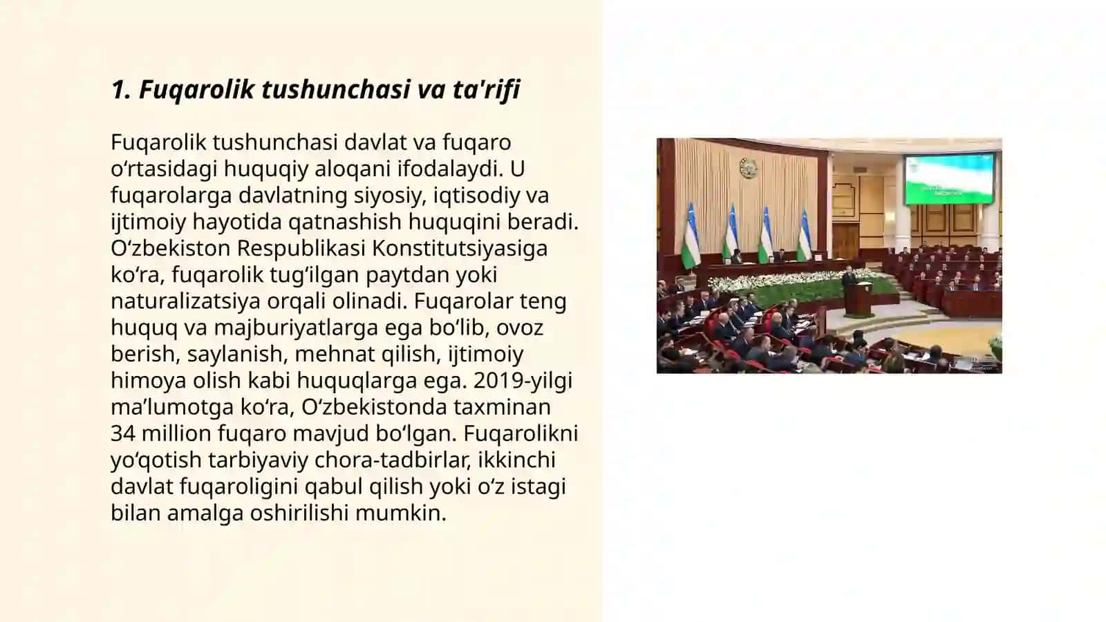 Oʻzbekistonda fuqarolik va uning konstitutsiyaviy asoslari 3