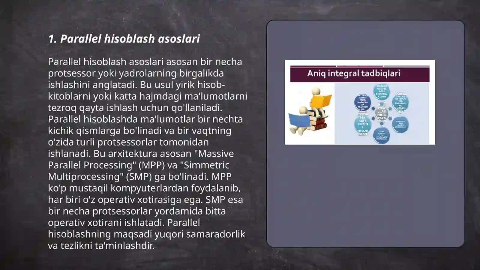 Parallel, taqribiy va evristik algoritmlar 3