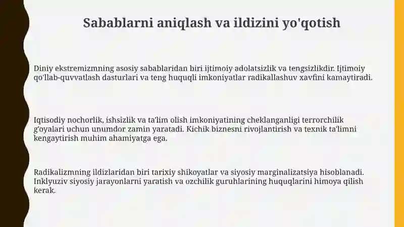 Diniy Ekstremizm va Huquqshunoslik 3