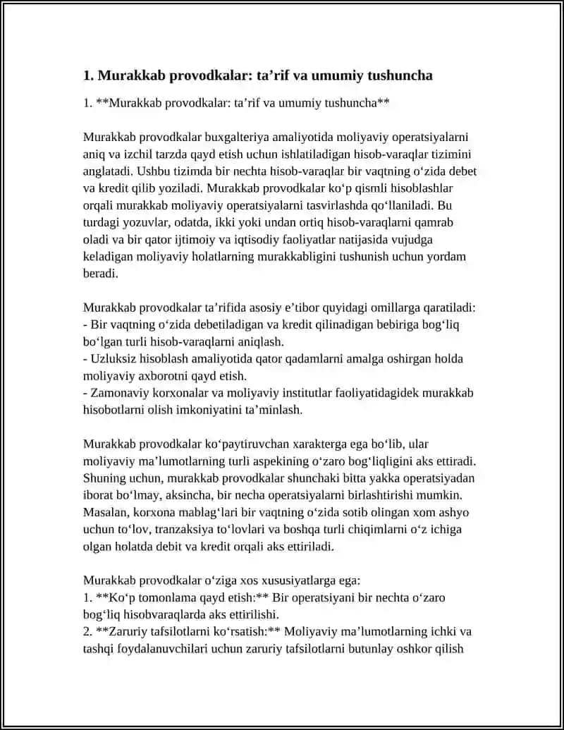 MURAKKAB PROVODKALAR HAQIDA TUSHUNCHA 3