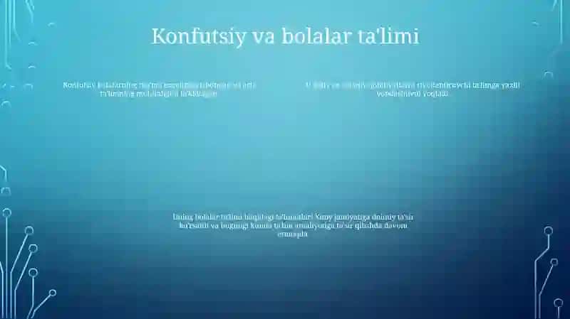 Sharq Mutafakkirlarining Tarbiyaviy Asarlari Va Ularni Bolalar Tarbiyasidagi O'Rni 3