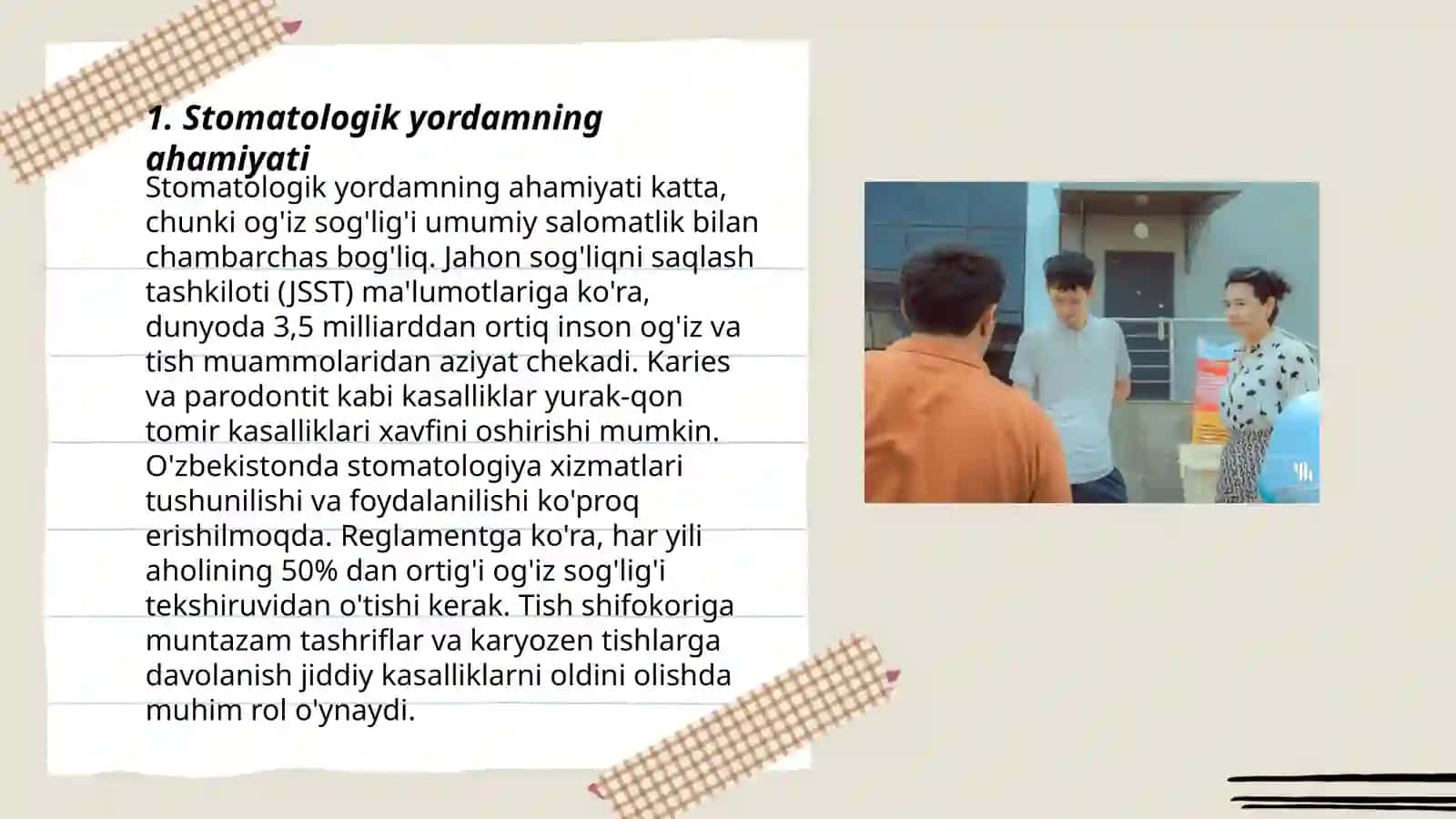 Stomatologik yordam va uni tashkil etish stomatologik bemorlarni parvarish ogiz boshligi gigienasi va unda foydali vosita 3