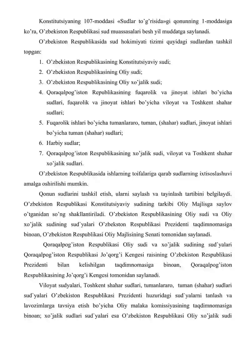 O‘zbekiston respublikasi sud hokimiyatining konstitutsiyaviy asoslari 3