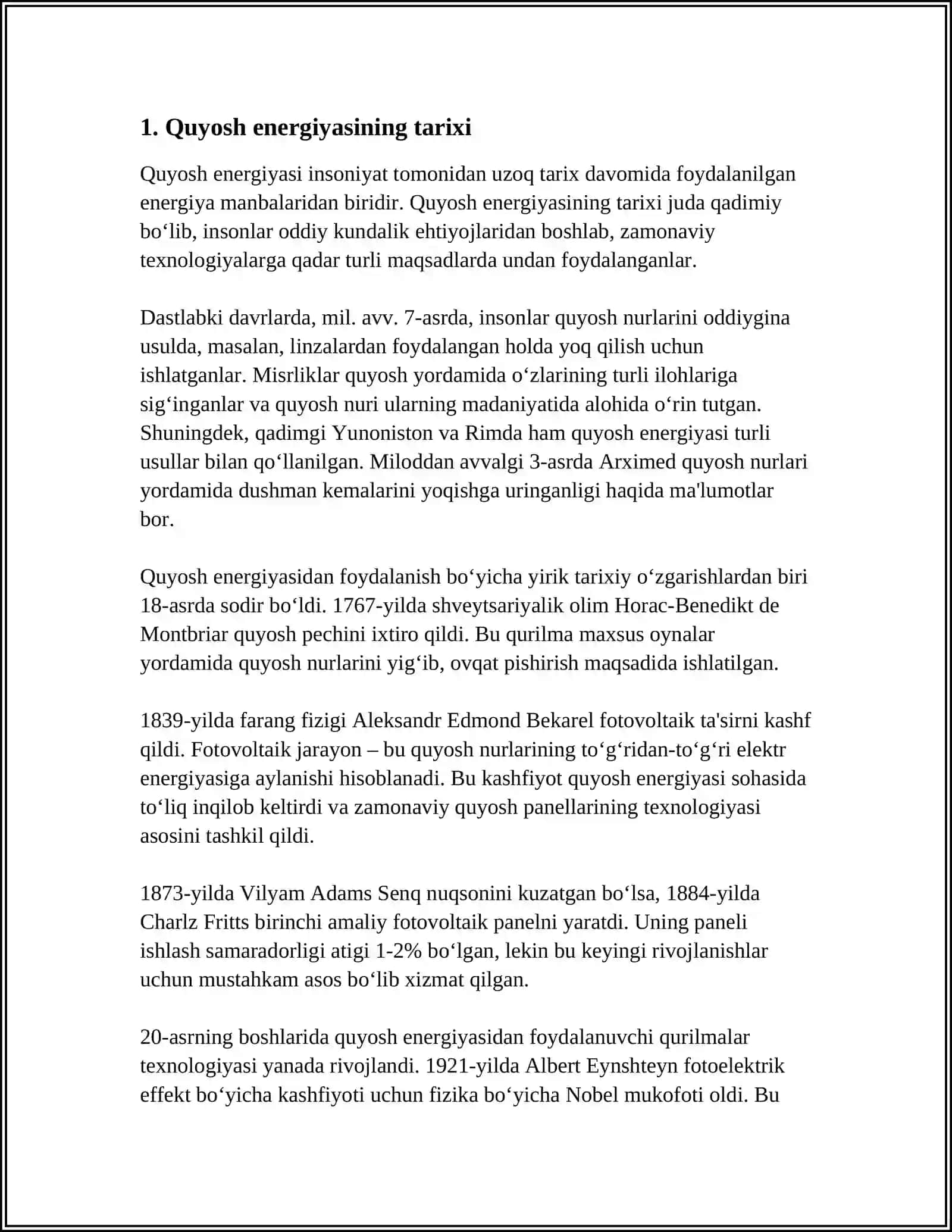 MUQOBIL ENERGIYA MANBALARI TARIXI 3