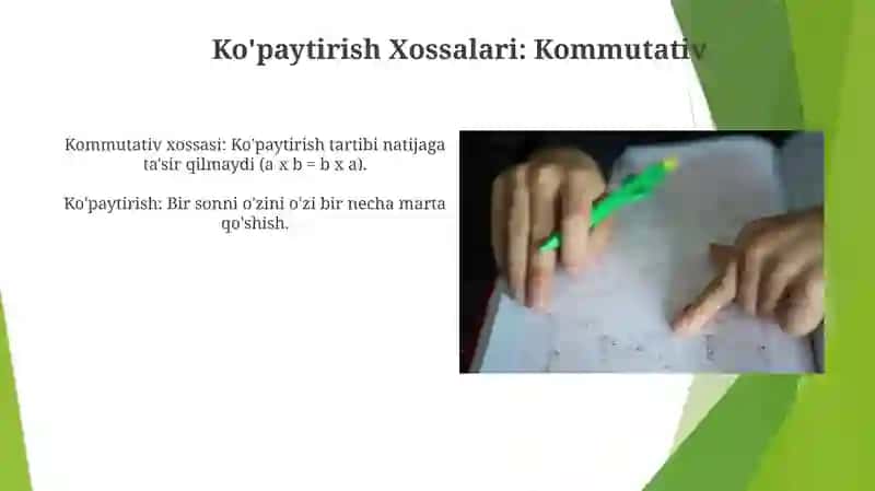 Ko'paytirish va bo'lish metodikasi 3